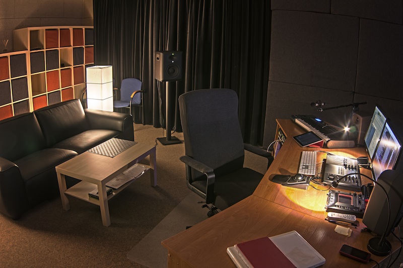sound editing room